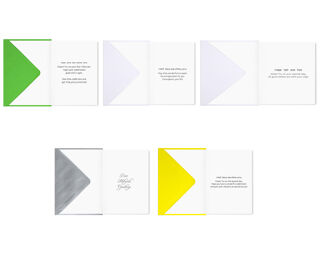 Pack of 5 Mixed Bar Mitzvah Cards